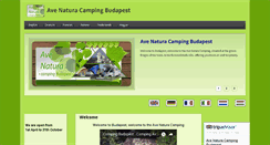 Desktop Screenshot of campingavenatura.hu